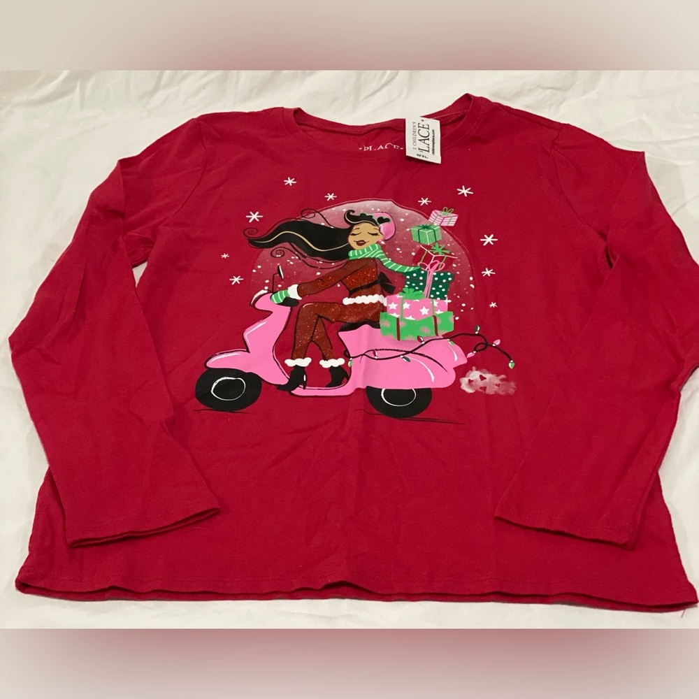Children’s Place Christmas shirt size L